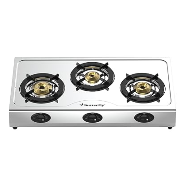 Butterfly stainless outlet steel gas stove