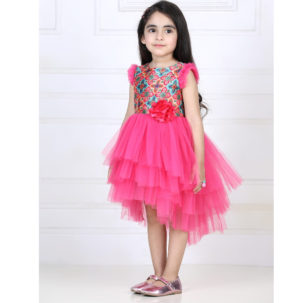 Buy Red Dresses & Frocks for Girls by TOY BALLOON Online | Ajio.com